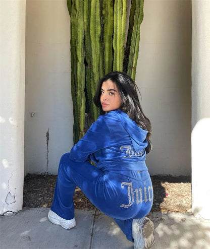 Conjunto Deportivo Y2K con Capucha