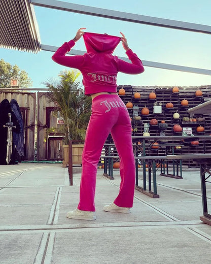 Conjunto Deportivo Y2K con Capucha